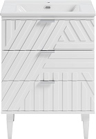 Brevita Тумба с раковиной Etna 65 белая